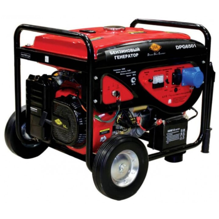 Генератор бензиновый DDE DPG6501E-ATS