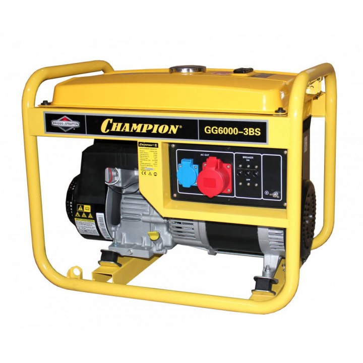 Генератор бензиновый Champion GG6000BS-3